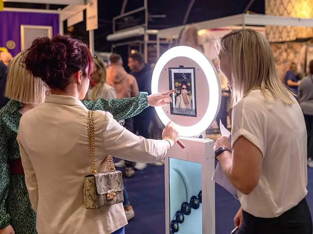 Photobooth corporate trade show